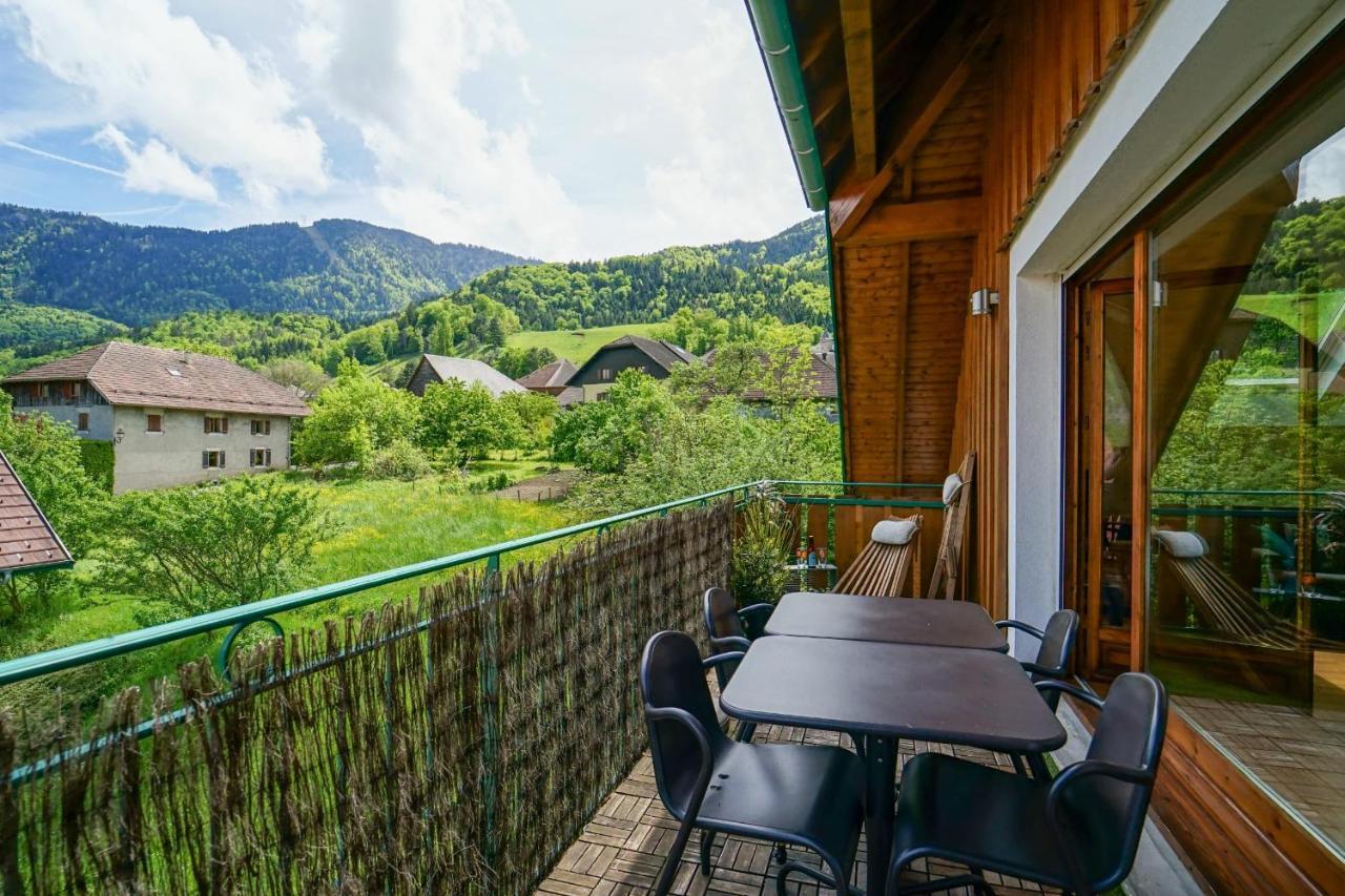 Les Aravis - Apartment For 6 People 5Min From The Lake Giez Dış mekan fotoğraf